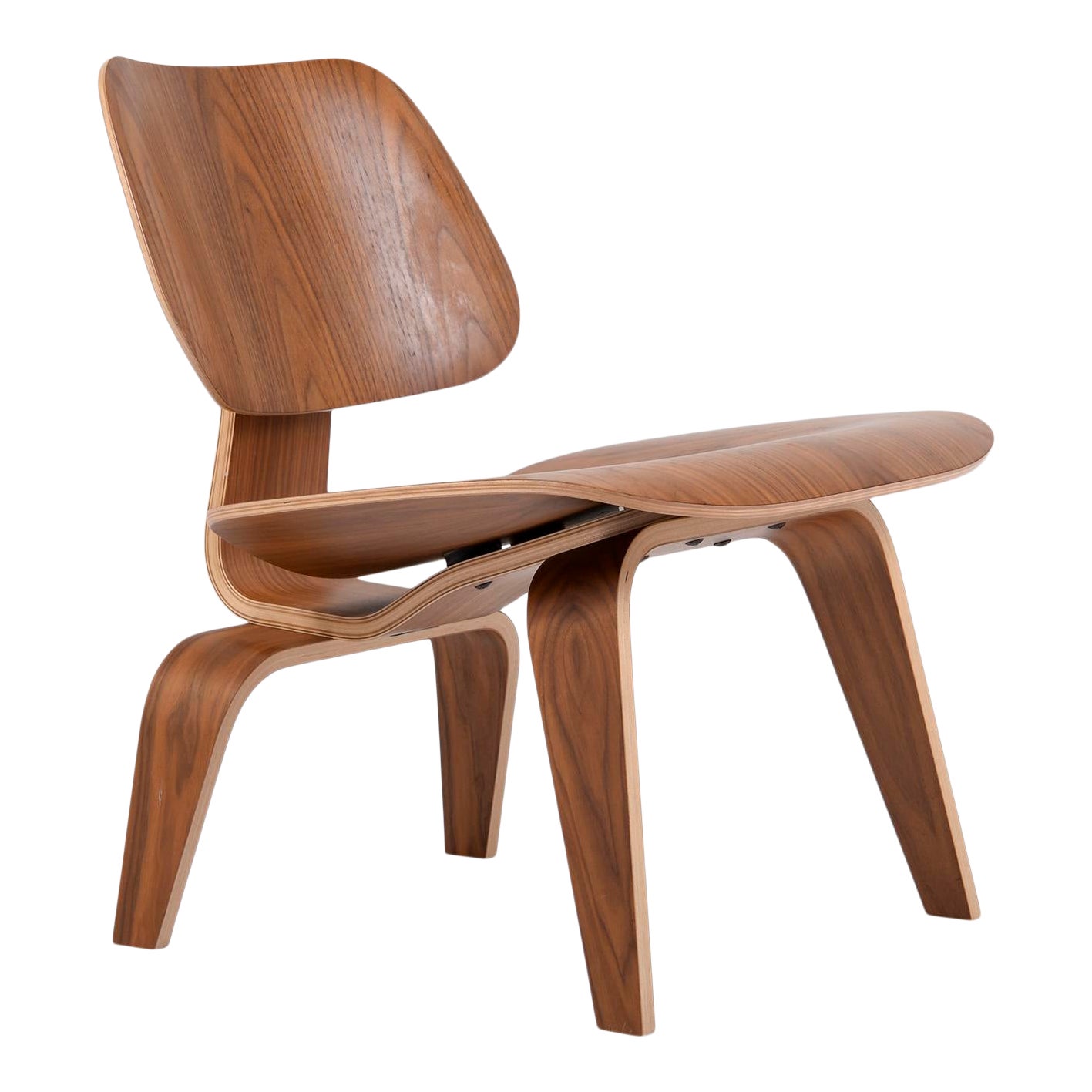 Herman Miller Eames Molded Plywood Lounge Chair Lcw Chairish