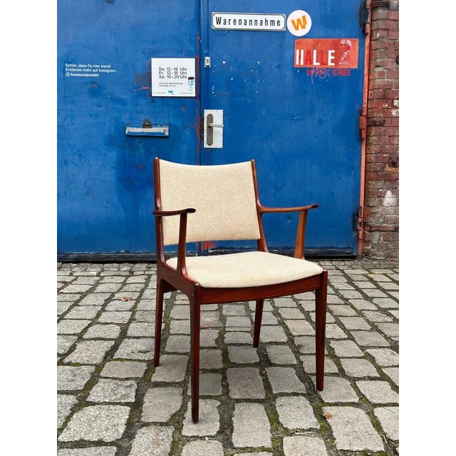 Armchair in Rosewood with Wool by Johannes Andersen for Uldum Møbelfabrik For Sale - Image 11 of 11