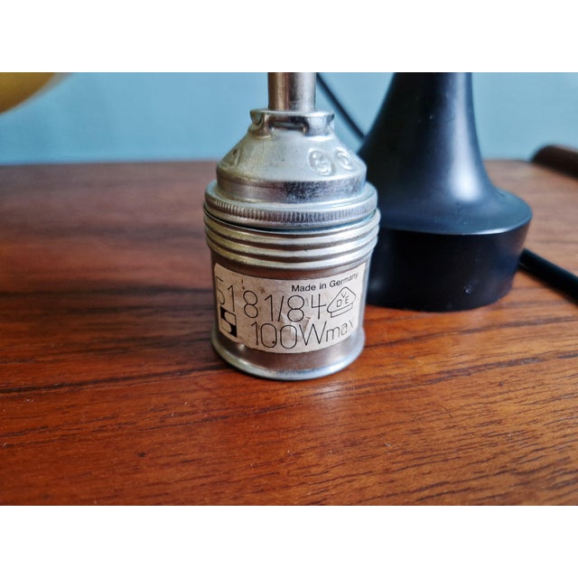 Scandinavian Pendant Light in Mustard-Colored Opaline Glass by Hans-Agne Jakobsson for Staff Leuchten, 1970s For Sale - Image 14 of 16