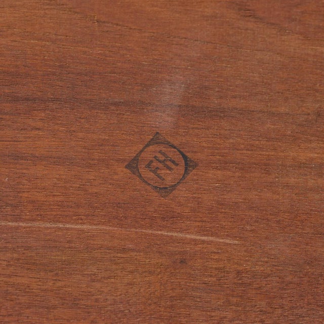 Arne Vodder Style Mid Century Danish Teak Coffee Table For Sale - Image 10 of 10