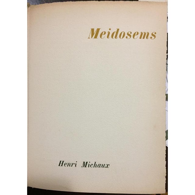 Henri Michaux, Meidosems, 1940s, Lithograph Print on Paper For Sale - Image 4 of 8