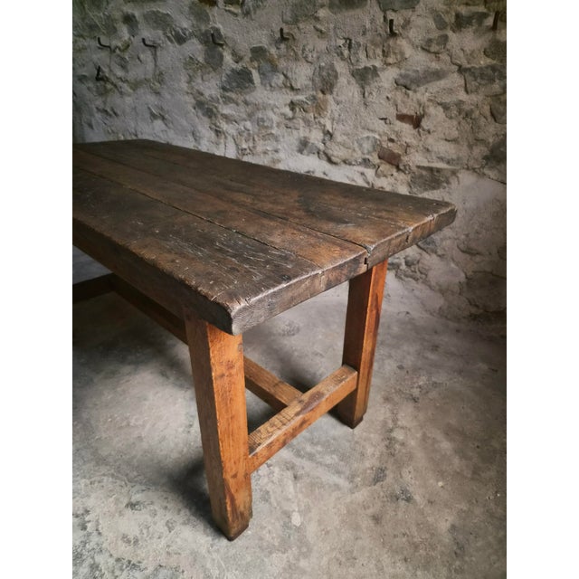 Antique Oak Worktable, France, 1800s For Sale - Image 6 of 18