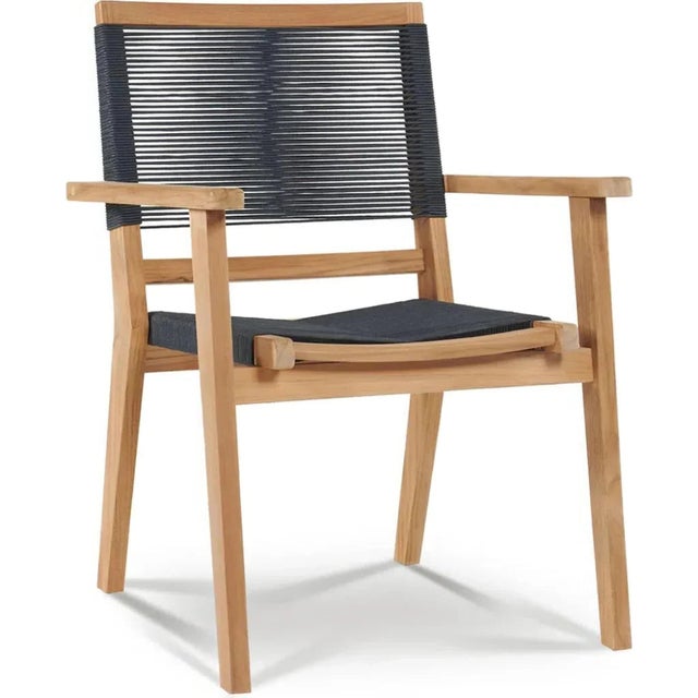 Enhance your outdoor living area with the Oslo Teak Outdoor Stacking Armchair set, combining striking design with robust...