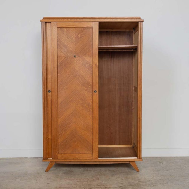 1930s French Art Deco Armoire For Sale - Image 4 of 18