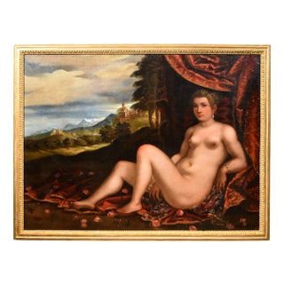 Pauwels Franck / Paolo Fiammingo, Venus Landscape, 1580, Oil on Canvas For Sale