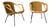 Mid-Century Modern Rattan Lounge Chairs in the Style of Paul McCobb, Pair For Sale