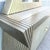 Gray Vintage Memphis Style Sculpted Credenza With Mirror - 2 Pieces For Sale - Image 8 of 12
