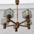 Mid-Century Chandelier in Brass and Crystal from Konsthantverk Tyringe 1, Sweden, 1960s For Sale - Image 4 of 11