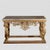 Carved Console Table with Marble Top and Cherubs For Sale - Image 9 of 9