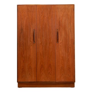 1960s Mid Century Triple Armoire by Vb Wilkins for G Plan For Sale