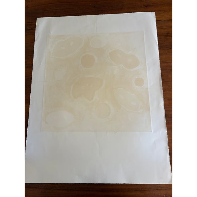 Printmaking Materials 1990s Naomi L. Policoff "Carnaval Vii" — Signed Original Monotype 1/1, Berkeley Artist For Sale - Image 7 of 7