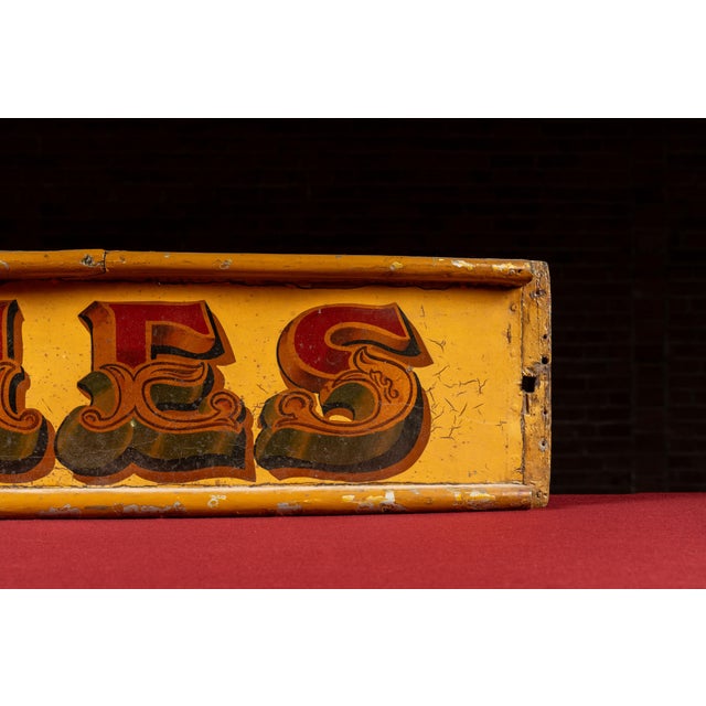Early 20th Century "Ponies" Carnival/Circus Attraction Panel For Sale In Chicago - Image 6 of 15