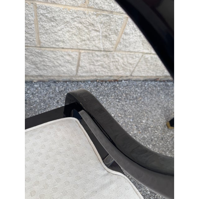 Late 20th Century James Mont for Century Ming Style Horseshoe Chairs - A Pair For Sale - Image 11 of 12