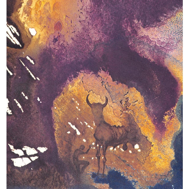 Abstract 1967 Salvador Dalí Biblia Sacra "Ego Sum Dominus Deus Tuus" (I Am the Lord Your God) For Sale - Image 3 of 11