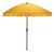 Panza 9 Ft Crank Umbrella, Yellow/Brown Pole For Sale