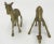 Mid-Century Modern Vintage Brass Giraffe Pair* For Sale - Image 3 of 4