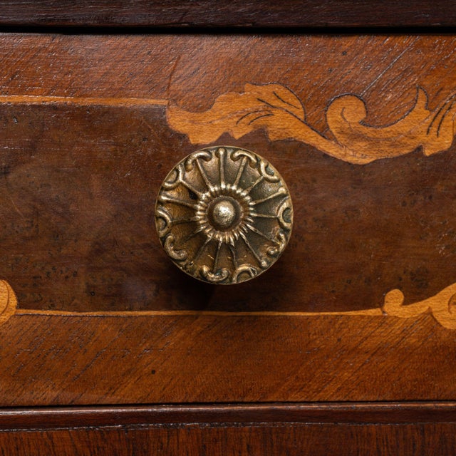 French 19th Century France Louis XV Brown Wood Storage Cabinets & Cupboards For Sale - Image 3 of 11
