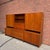 Rare three-bay teak wall unit designed by Hans J. Wegner for Ry Møbler, Denmark, circa 1960s. A really beautiful example...