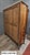 20th Century Louis XV Curved Wardrobe in Marquetry with Floral Decoration For Sale - Image 6 of 14