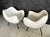 Early 21st Century Mid-20th Century Modernism White RM58 Armchairs by Roman Modzelewski for Vzór, 2016, Set of 2 For Sale - Image 5 of 18