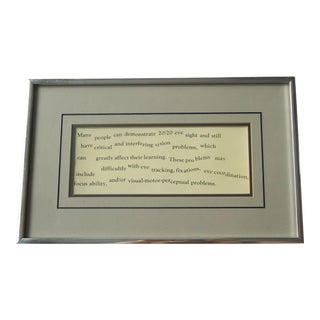 Vintage Industrial Vision Science Photograph For Sale