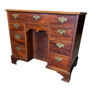 Antique American Kneehole Desk