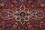 Red Vintage Fine Meshed Rug - 12' X 19'4" For Sale - Image 8 of 12