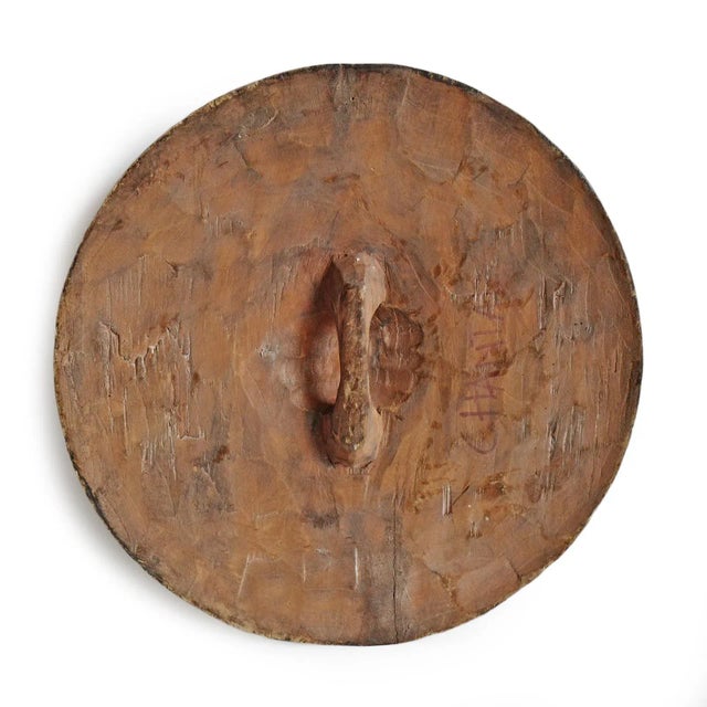 Tribal Vintage African Modern Zulu Shield Wall Object For Sale - Image 3 of 4
