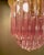 Metal Striated Murano Glass Ceiling Lamp, 1980s For Sale - Image 7 of 12