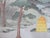 Sadanobu Hasegawa III Japanese Bunraku Theater Set Act v Puppet Tissue Woodblock For Sale - Image 4 of 5