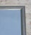 Glass Vintage Silver Grey Frame Bevelled Hanging Wall Mirror For Sale - Image 7 of 10