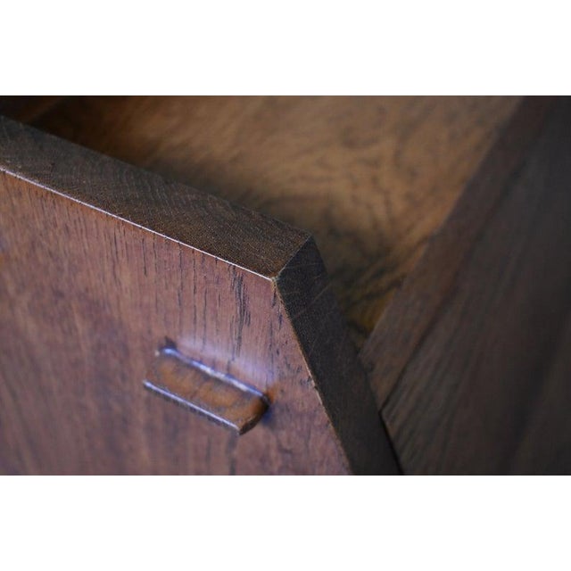 2020s Mission Solid Oak Secretary Desk - Michaels Cherry For Sale - Image 5 of 6