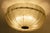 Mid-20th Century Mid Century Modern Murano Glass Circular Flush Mount Luminary by Paolo Venini, Italy For Sale - Image 6 of 9