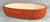 Vintage Large Japanese Ceramic Orange Oval Bonsai Planter For Sale - Image 4 of 13