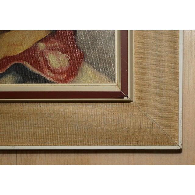 Gold Brandsma, Young Boy, 1930, Oil on Canvas, Framed For Sale - Image 8 of 18