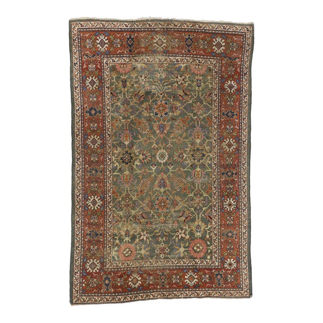 Antique Persian Sultanabad Rug- 06'10 X 10'10 For Sale