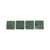 Green Evergreen Marble Coaster Set of 4 For Sale - Image 8 of 11