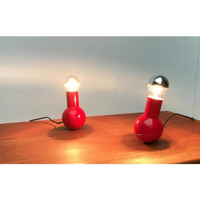 Mid-Century Space Age Balancing Table Lamps, 1960s, Set of 2 For Sale - Image 6 of 18