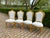1970s Italian Baroque Gold Marble Leather Dining Set-5 Pc For Sale - Image 6 of 18