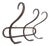 Vintage Bentwood Wall Coat Rack, 1950s For Sale