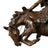 2000 - 2009 After Remington “The Rattlesnake” Bronze Sculpture – With Signature – 32” Tall For Sale - Image 5 of 9