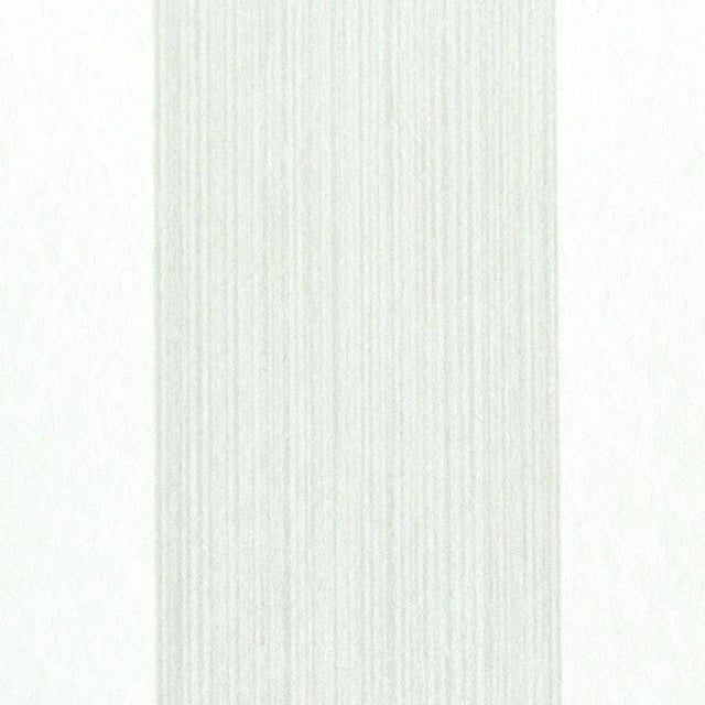 Transitional Schumacher Edwin Stripe Wide Wallpaper in Birch For Sale - Image 3 of 3