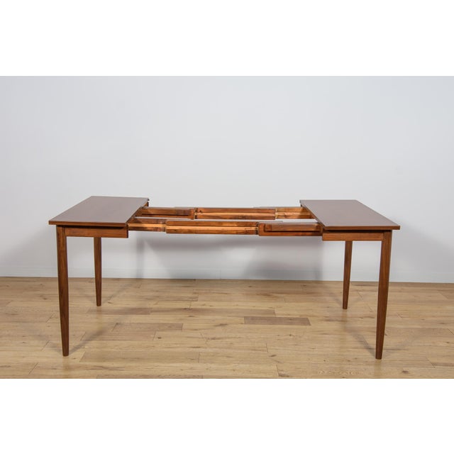 Mid-Century Extendable Teak Dining Table, Denmark, 1960s For Sale - Image 16 of 18