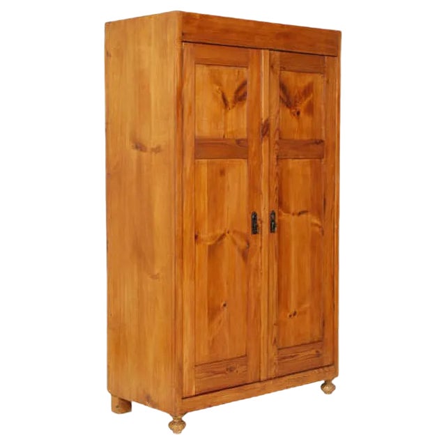 Antique Country Cupboard Wardrobe For Sale