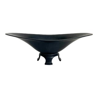Mid-Century Footed Centerpiece Vessel Bowl For Sale