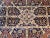 Vintage Kerman Style Room Size Rug, Handwoven Geometric Pattern, Navy & Burgundy, 8’ X 10’ For Sale - Image 11 of 12