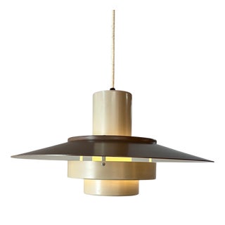 Falcon Pendant Lamp in Brown by Andreas Hansen for Fog & Mørup For Sale