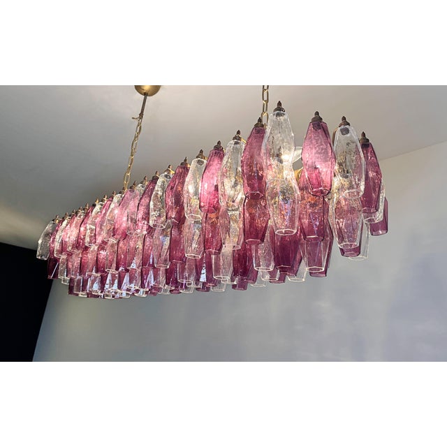Glass Murano Poliedri Chandelier by Carlo Scarpa, 1990s For Sale - Image 7 of 18