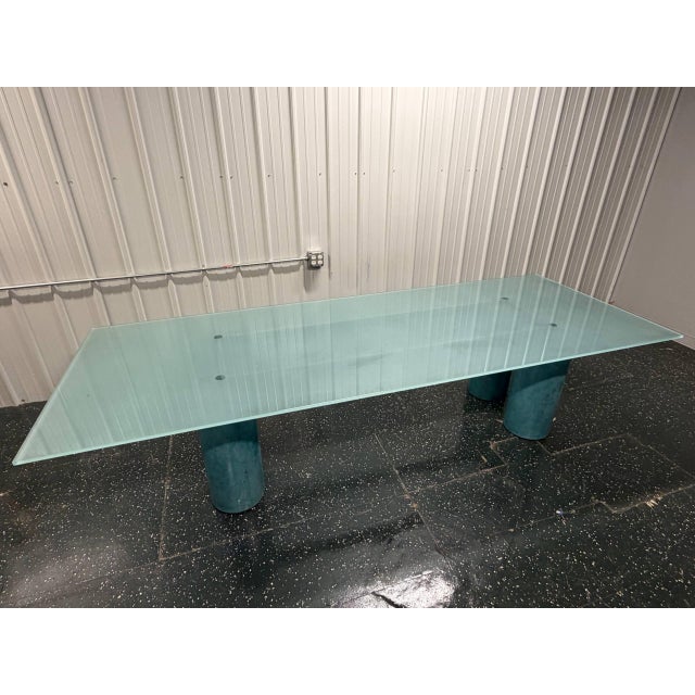 Modern Late 20th Century Acerbis Serenissimo Dining Table Designed by Lella & Massimo Vignelli For Sale - Image 3 of 5