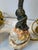 Art Nouveau Vintage Art Nouveau Bronze Figural and Shell Lamps- A Pair For Sale - Image 3 of 9